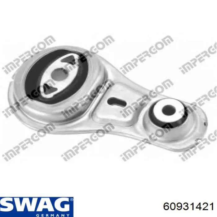 Подушка (опора) двигуна, нижня 60931421 Swag