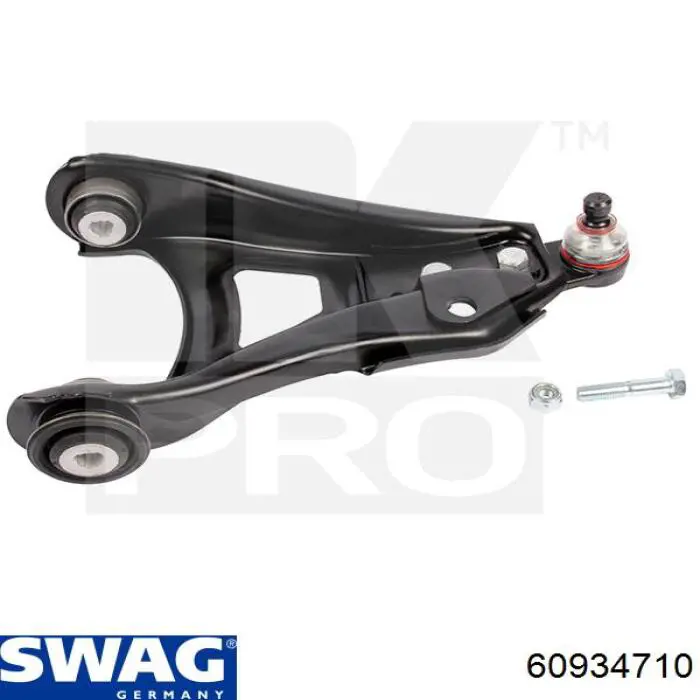 Амортизаційна стійка Swag 60934710 ціна, від 5.78 USD