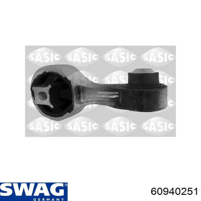 Подушка (опора) двигуна, права верхня Swag 60940251 ціна, від 40.14 USD
