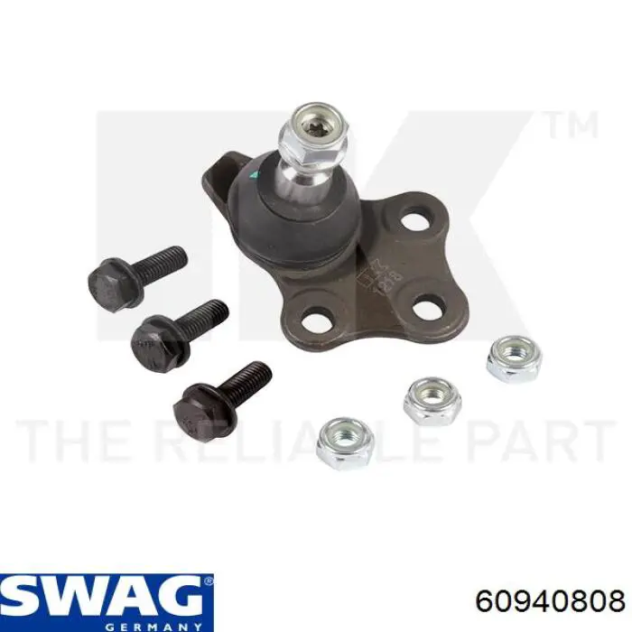 Кульова опора, нижня Swag 60940808 ціна, від 13.25 USD