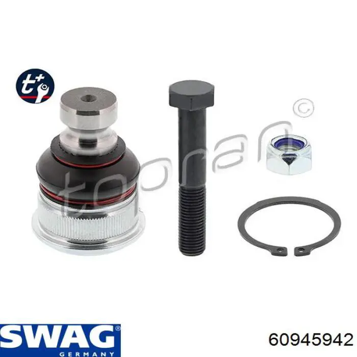 Кульова опора, нижня 60945942 Swag