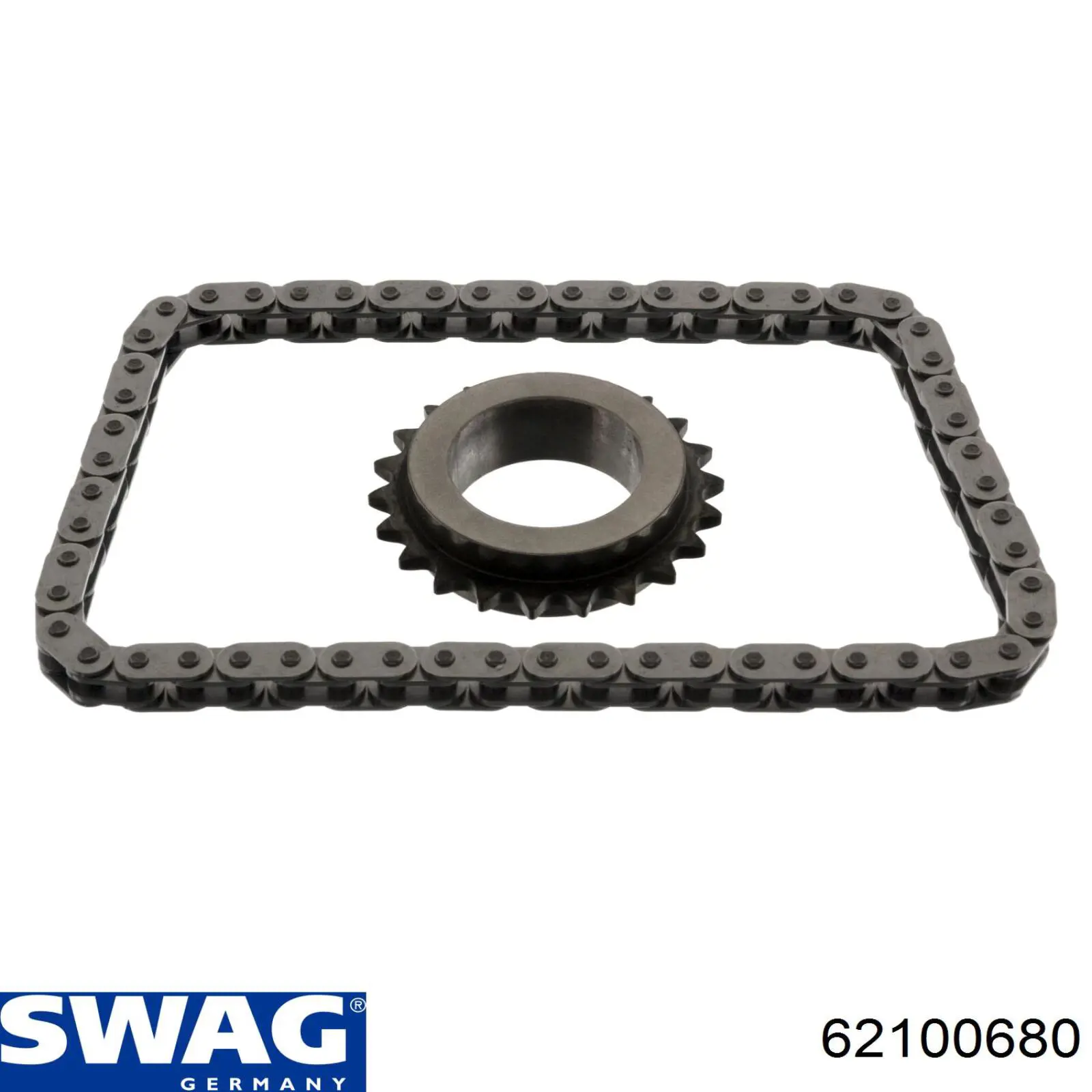 Ланцюг масляного насоса, комплект Swag 62100680 ціна, від 36.34 USD