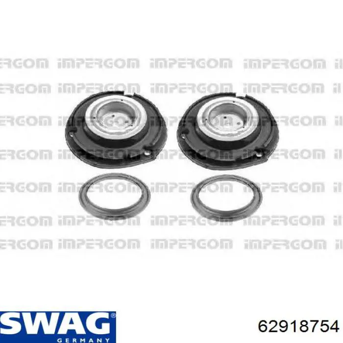 Подушка амортизатора переднього Swag 62918754