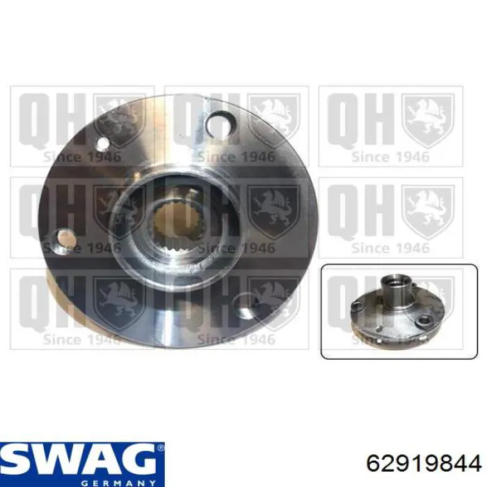 Маточина колеса передня Swag 62919844 ціна, від 14.68 USD