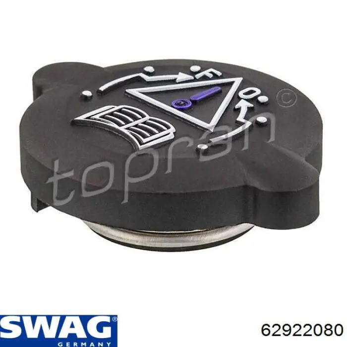 Кришка / пробка розширювального бачка Swag 62922080 ціна, від 3.80 USD
