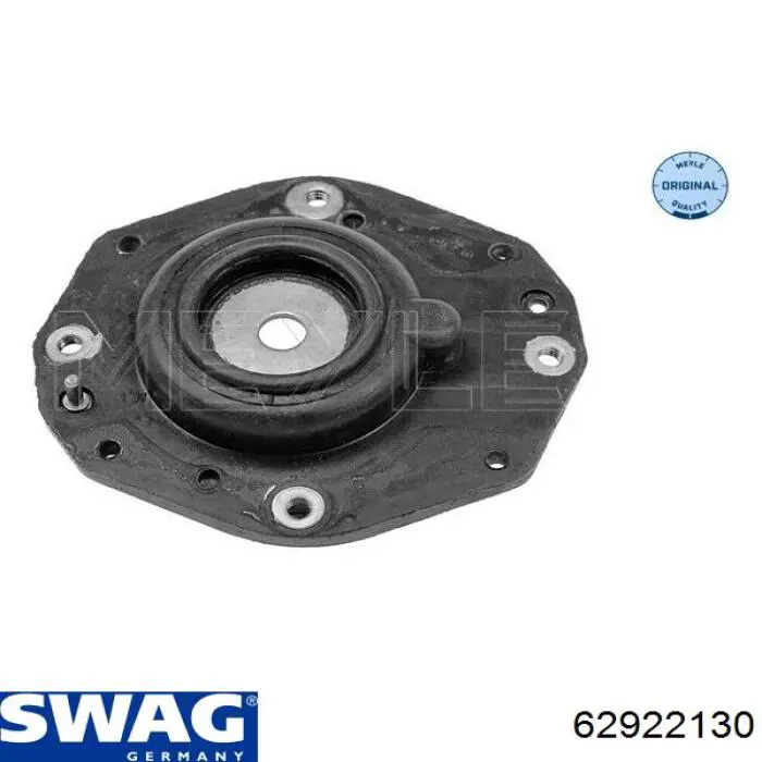 Опора стійки амортизатора переднього Swag 62922130 ціна, від 23.36 USD