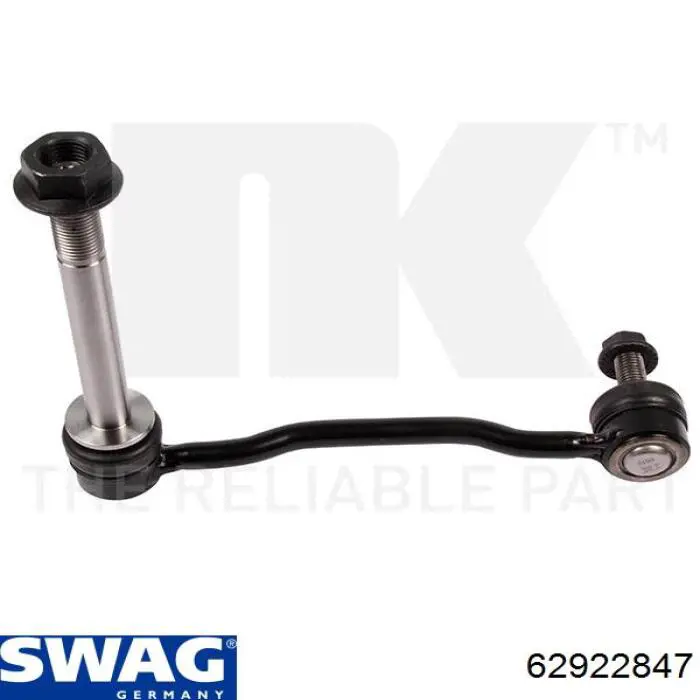 Стійка стабілізатора, переднього, права Swag 62922847 ціна, від 16.74 USD