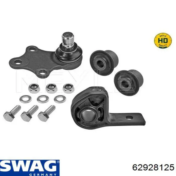 Сайлентблок нижнього важеля передньої підвіски Swag 62928125 ціна, від 11.29 USD