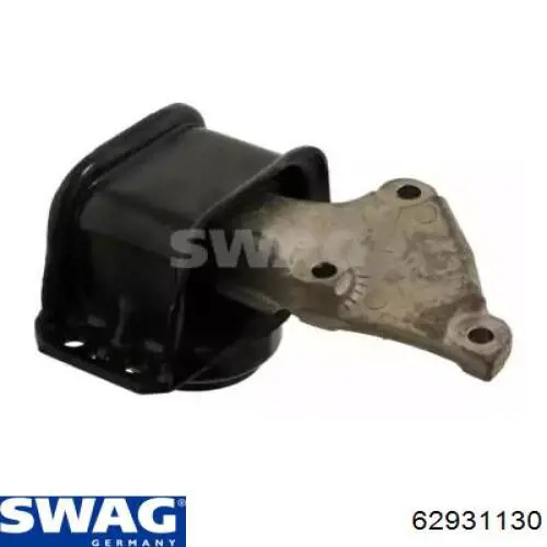Подушка (опора) двигуна, права верхня 62931130 Swag