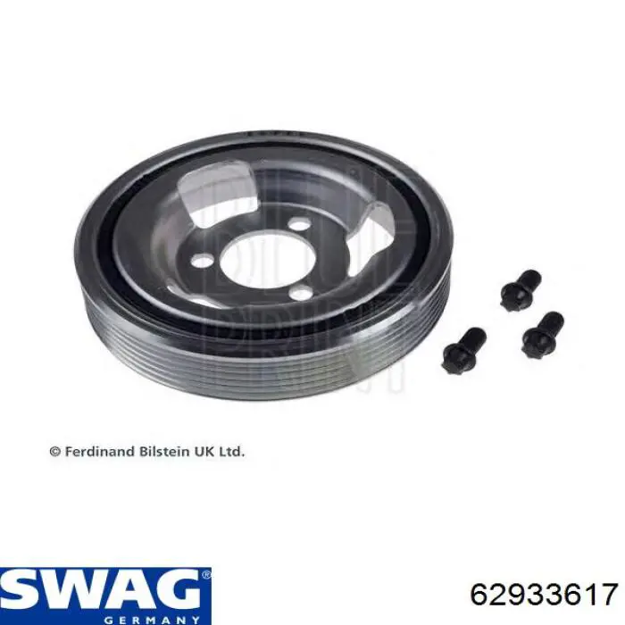 Шків колінвала (демпфер ) Swag 62933617 ціна, від 46.82 USD