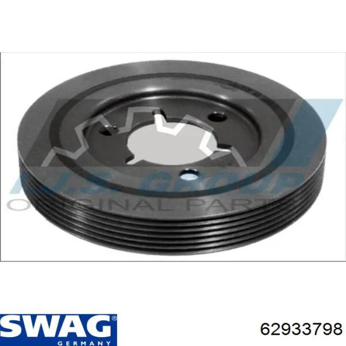 Шків колінвала (демпфер ) Swag 62933798 ціна, від 26.90 USD