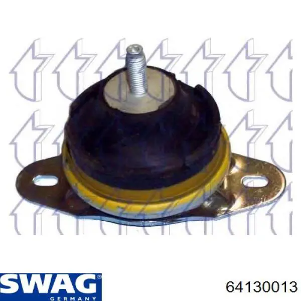 Подушка (опора) двигуна, права верхня Swag 64130013 ціна, від 28.75 USD