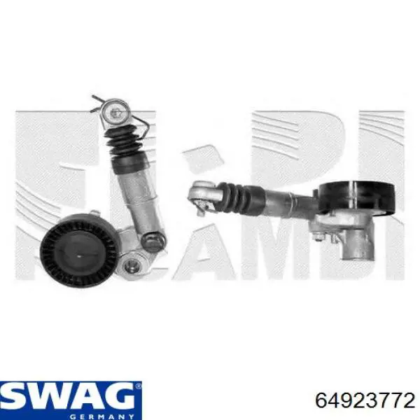 Натягувач приводного ременя Chrysler 05080312AB ціна, від 125.78 USD