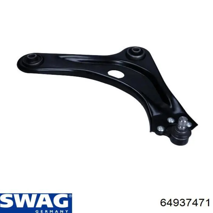 Важіль передньої підвіски нижній, правий Swag 64937471 ціна, від 49.28 USD