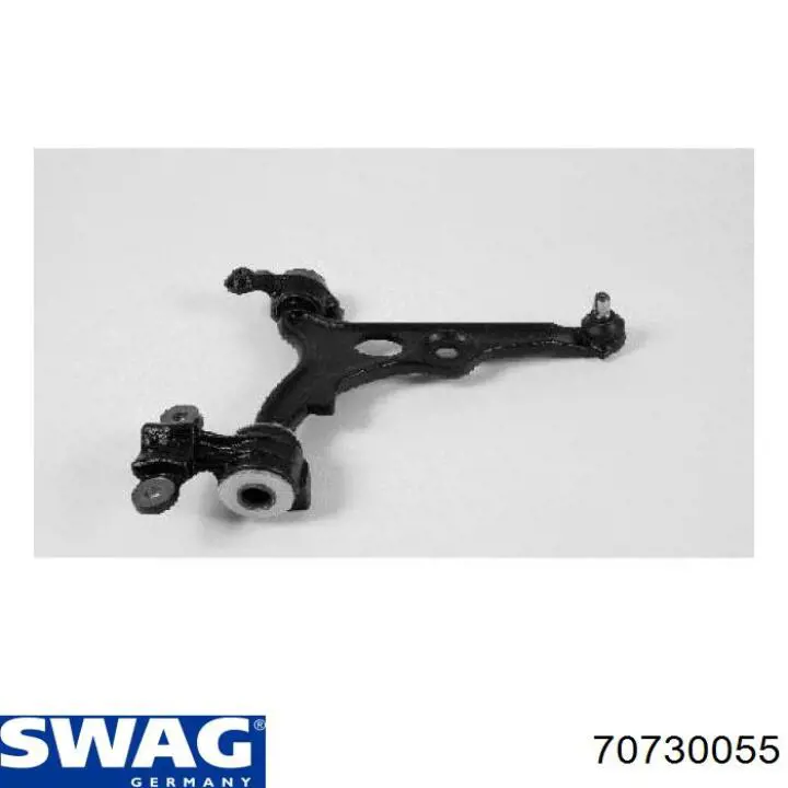 Важіль передньої підвіски нижній, правий Swag 70730055 ціна, від 59.77 USD