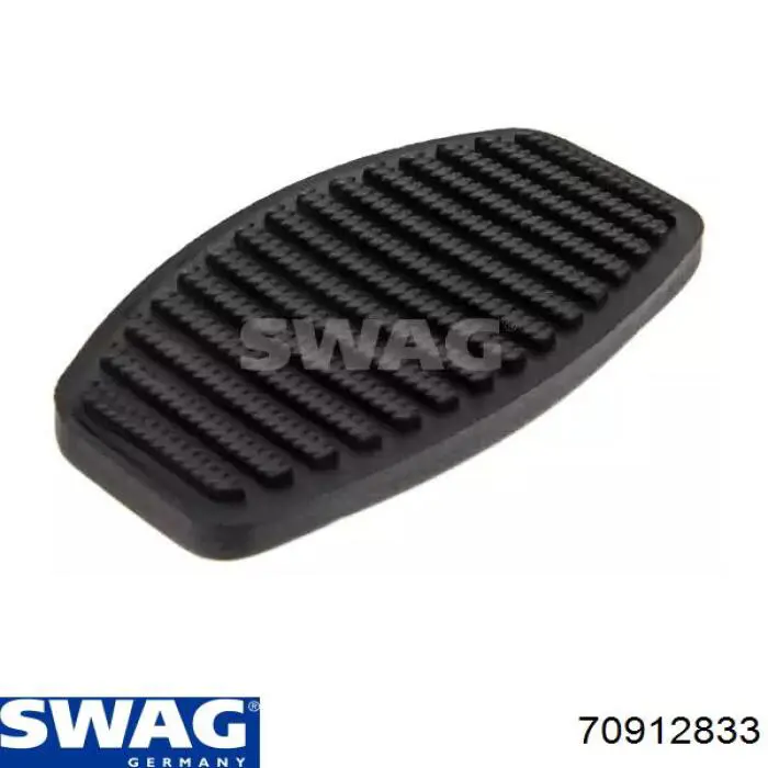 Накладка педалі зчеплення Swag 70912833 ціна, від 1.09 USD