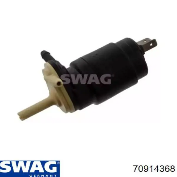 Насос-двигун омивача скла, перед/зад 70914368 Swag