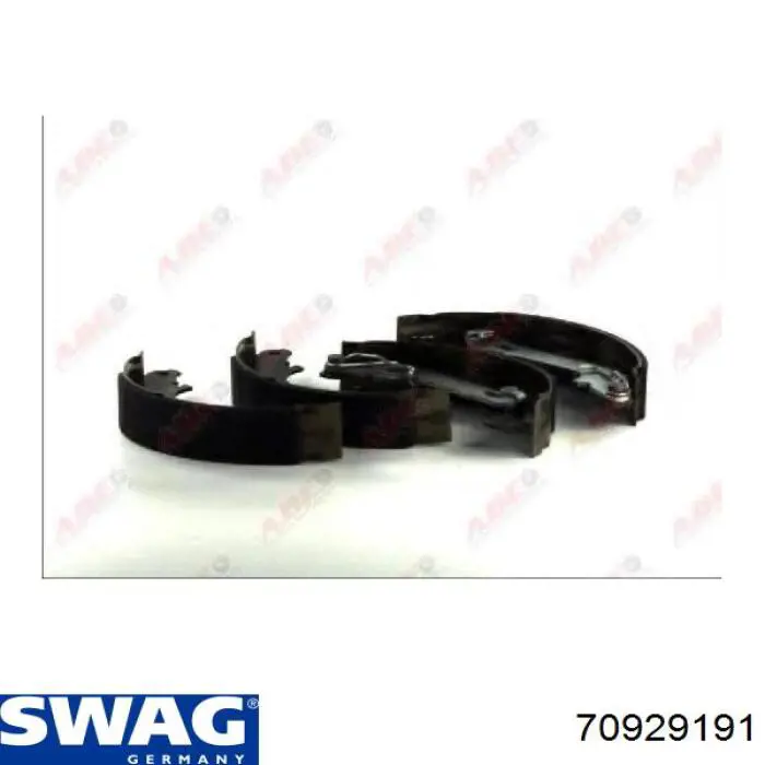 Купити 70929191 Swag Колодки гальмові задні, барабанні