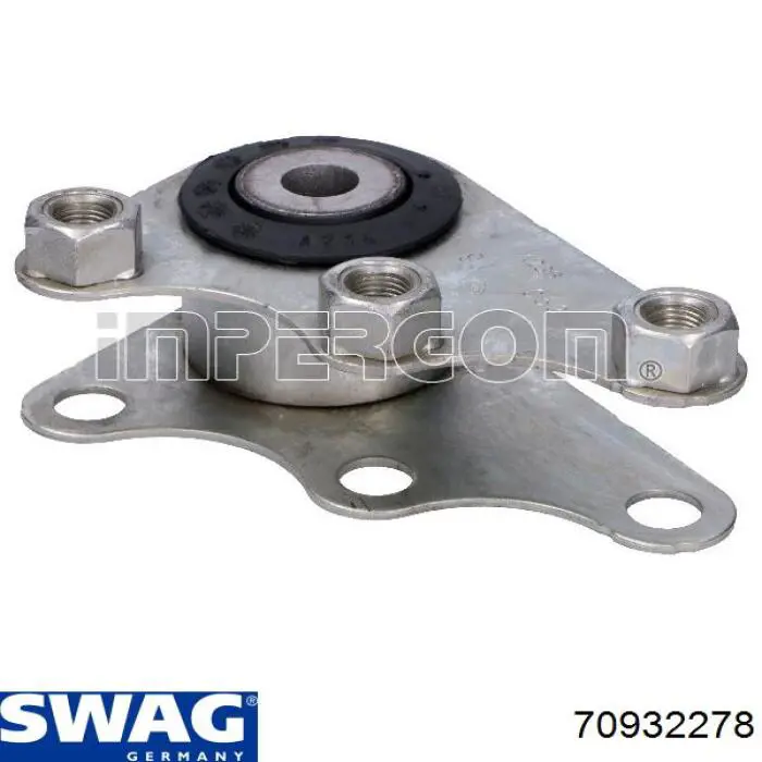 Подушка (опора) двигуна, задня Swag 70932278 ціна, від 27.08 USD