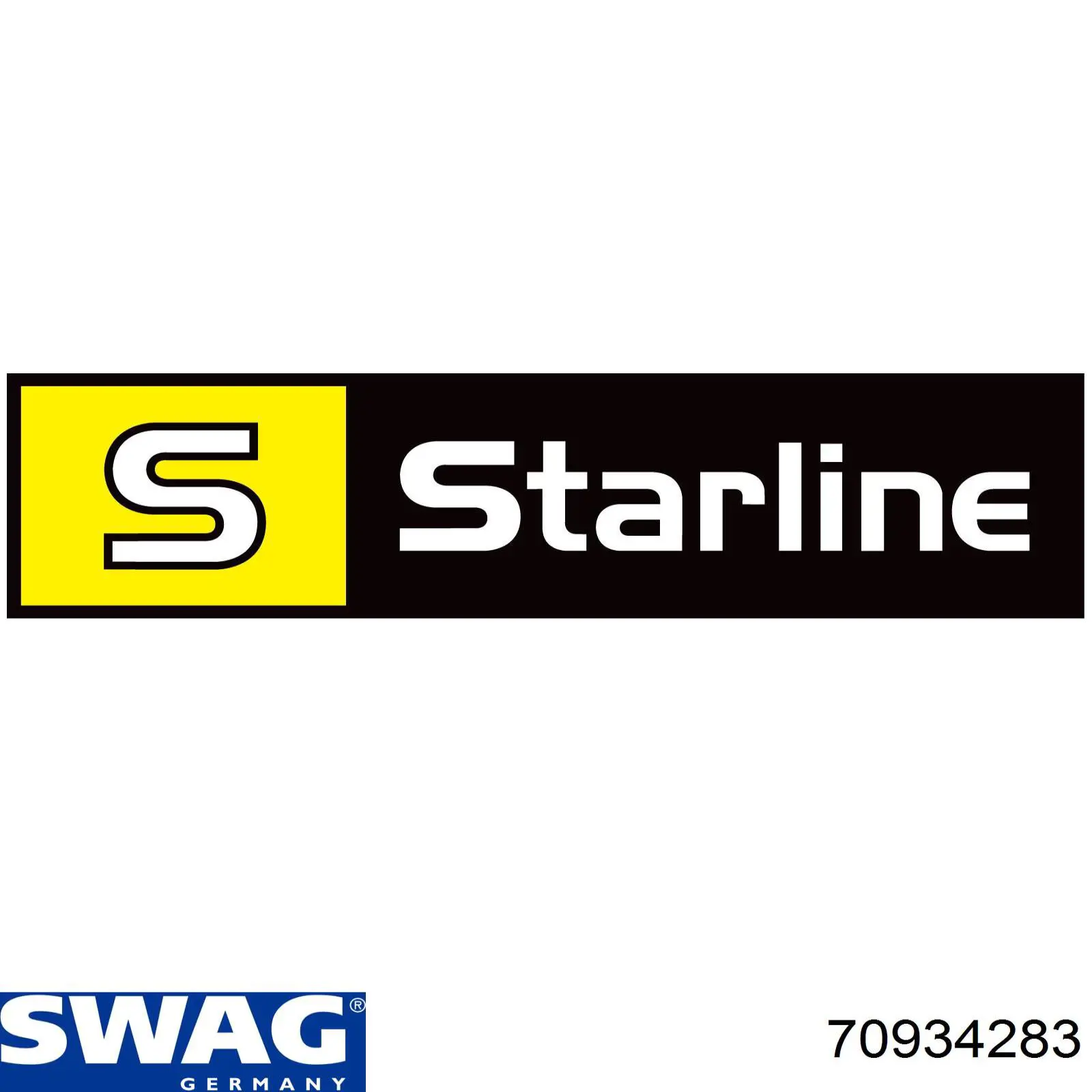 С/блок нижнього важеля Swag 70934283