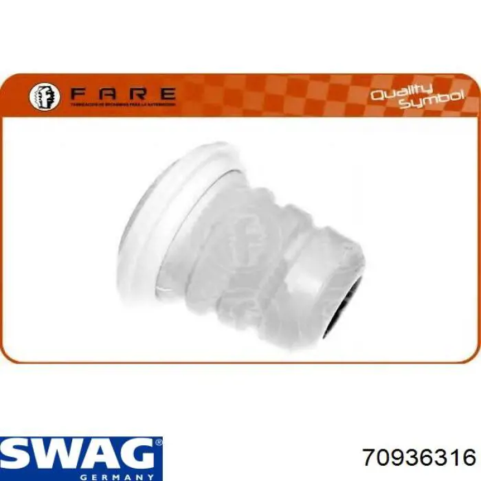 Буфер-відбійник амортизатора переднього Swag 70936316 ціна, від 7.14 USD