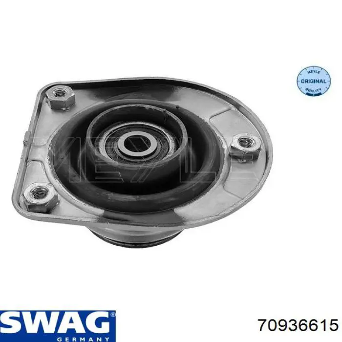 Опора амортизатора переднього лівого Swag 70936615 ціна, від 31.79 USD