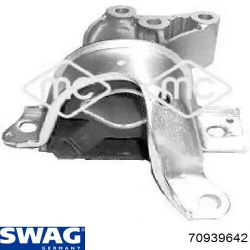 Подушка (опора) двигуна, передня Swag 70939642 ціна, від 64.48 USD