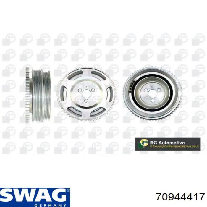 Шків колінвала (демпфер ) Fast FT45674 ціна, від 34.10 USD