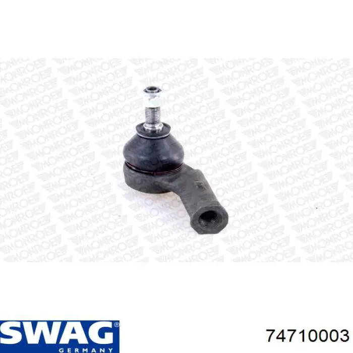 Накінечник рульової тяги, зовнішній Swag 74710003