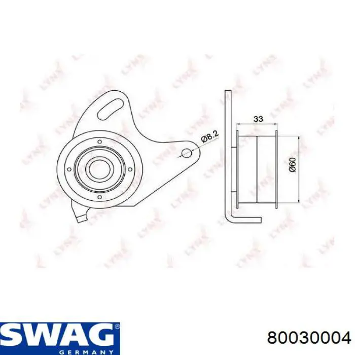 Купити 80030004 Swag Натяжний ролик