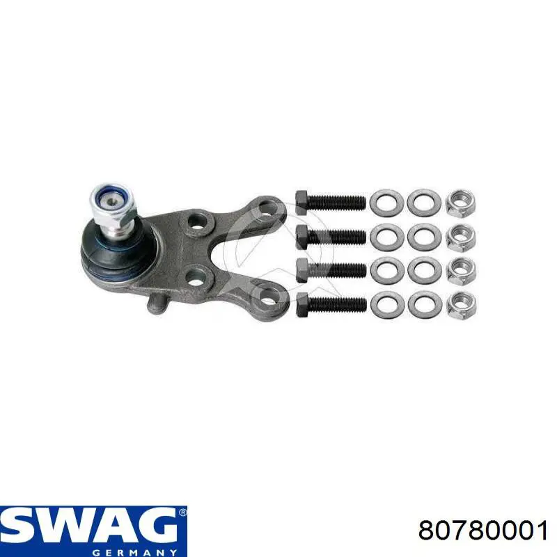 Купити 80780001 Swag Кульова опора, нижня, ліва
