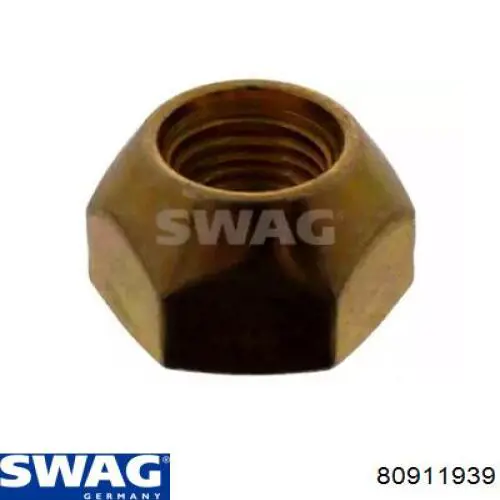 Гайка кріплення колеса Swag 80911939 ціна, від 1.39 USD