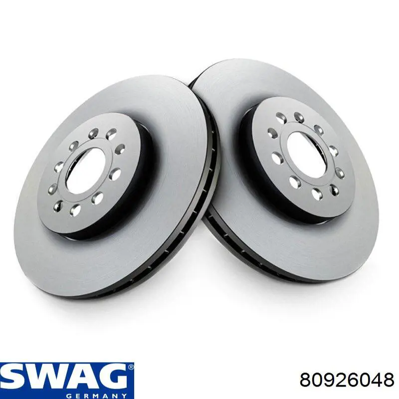 Диск переднього гальма Swag 80926048 ціна, від 35.52 USD