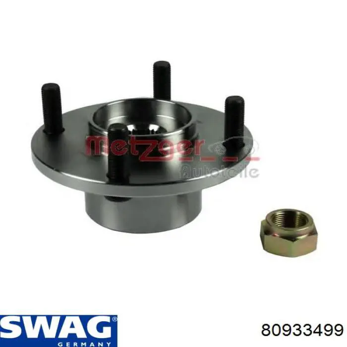 Шпилька колісна передня Swag 80933499 ціна, від 2.72 USD