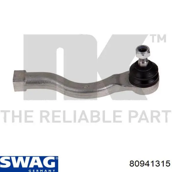 Наконечник рульовий Swag 80941315 ціна, від 19.05 USD