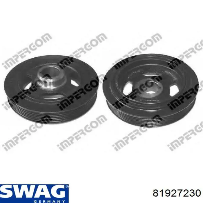 Шків колінвала (демпфер ) Swag 81927230 ціна, від 33.36 USD