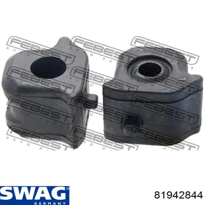 Втулка стабілізатора переднього, ліва Swag 81942844 ціна, від 5.67 USD