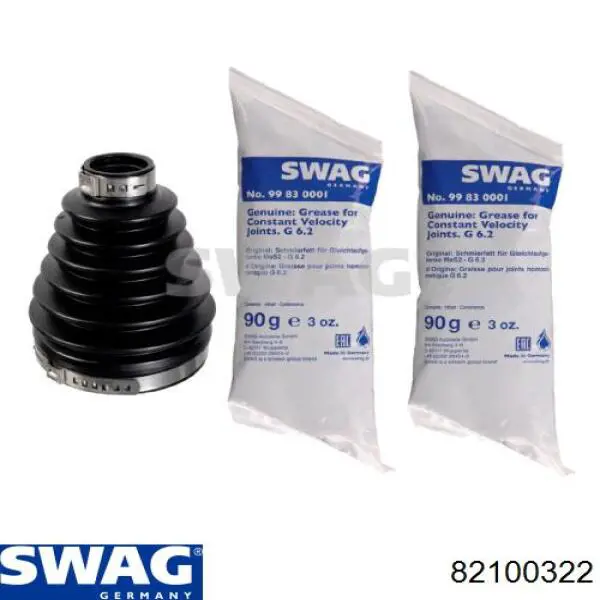 Купити 82100322 Swag Пильник шарніра приводу