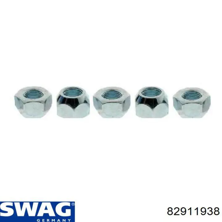 Гайка кріплення колеса Swag 82911938 ціна, від 0.93 USD