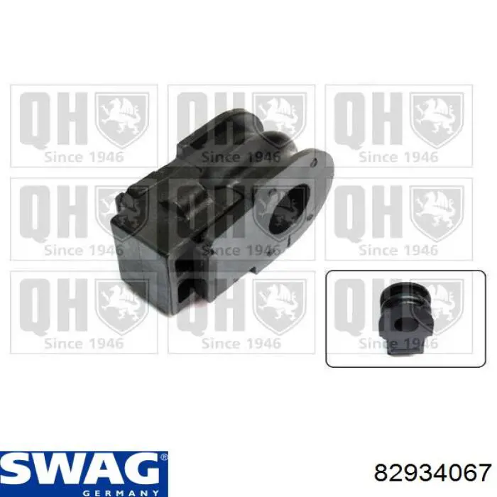 Купити 82934067 Swag Подушка стабілізатора передня