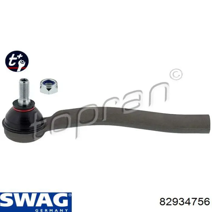 Наконечник рульовий Swag 82934756 ціна, від 15.04 USD