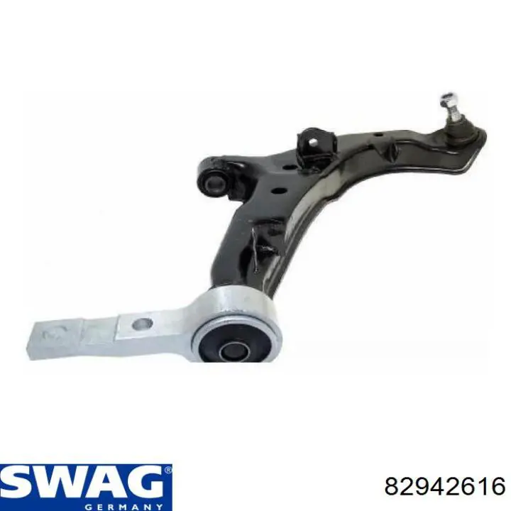 Важіль передньої підвіски нижній, правий Swag 82942616 ціна, від 67.22 USD