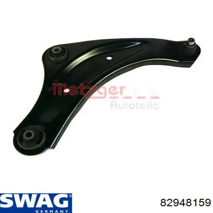 Важіль передньої підвіски нижній, правий Swag 82948159 ціна, від 44.12 USD