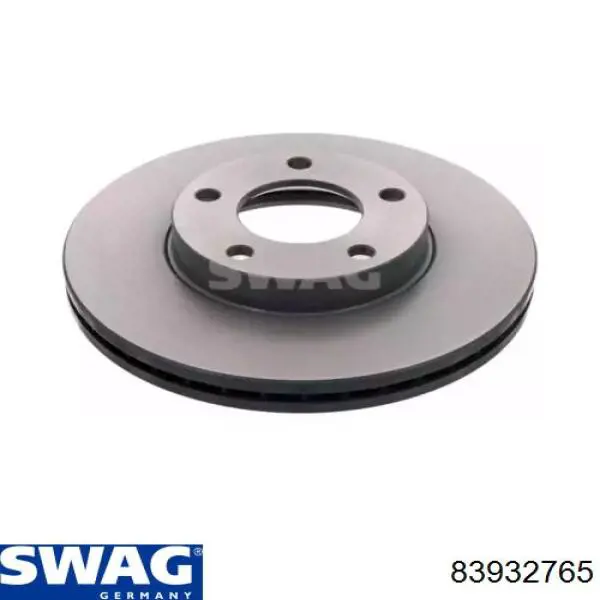 Диск переднього гальма Swag 83932765 ціна, від 41.06 USD