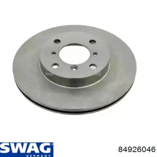 Диск переднього гальма Swag 84926046 ціна, від 30.01 USD