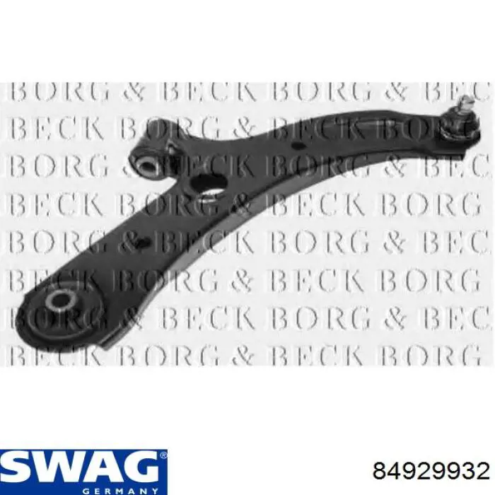 Важіль передньої підвіски нижній, правий Swag 84929932 ціна, від 54.84 USD