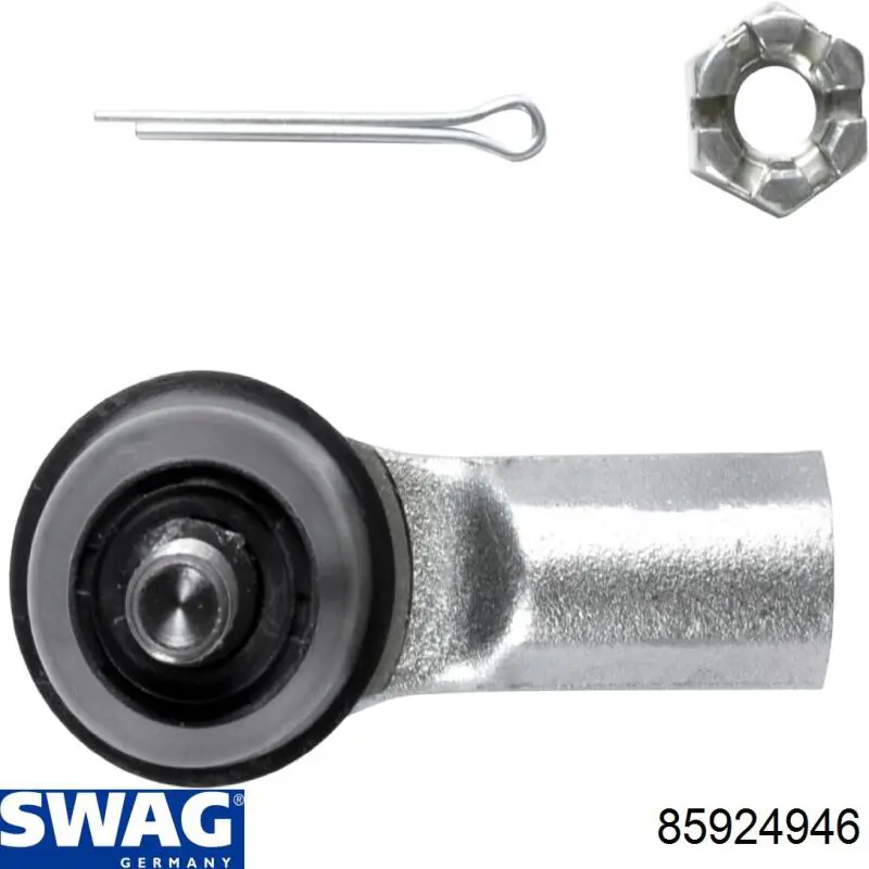 Накінечник рульової тяги, зовнішній Swag 85924946