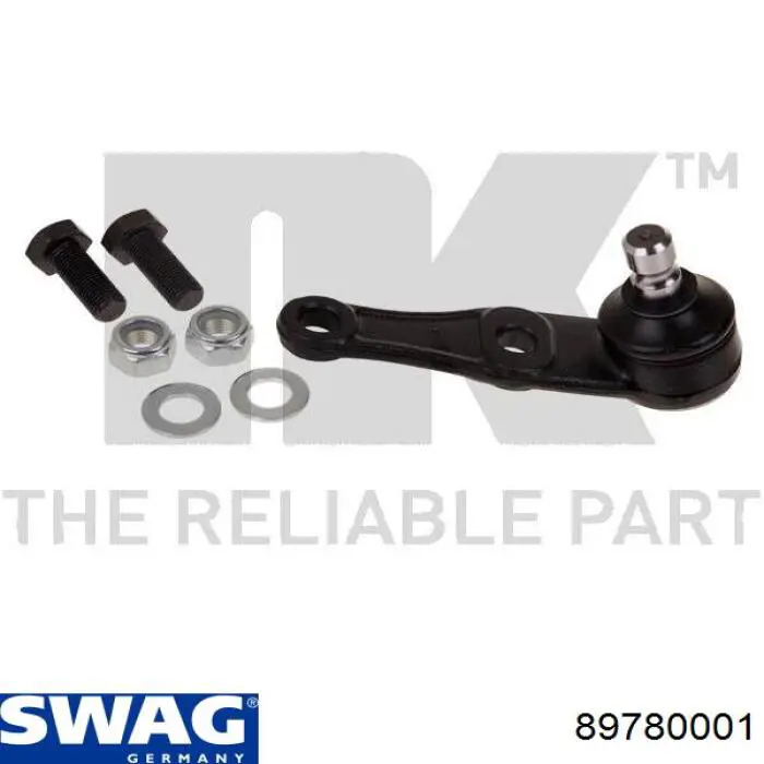 Кульова опора, нижня Swag 89780001 ціна, від 8.33 USD