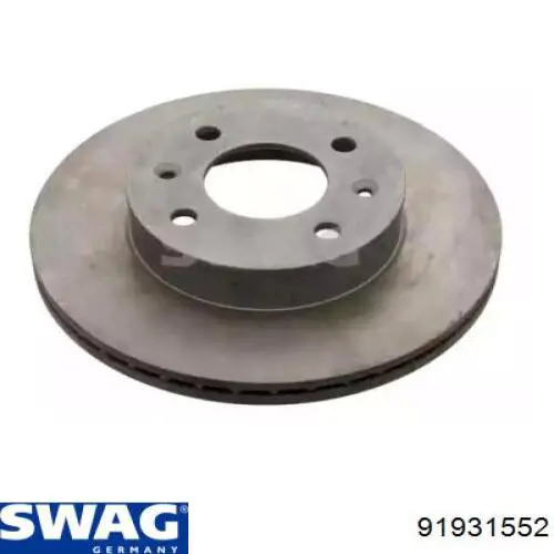 Диск переднього гальма Swag 91931552 ціна, від 26.60 USD