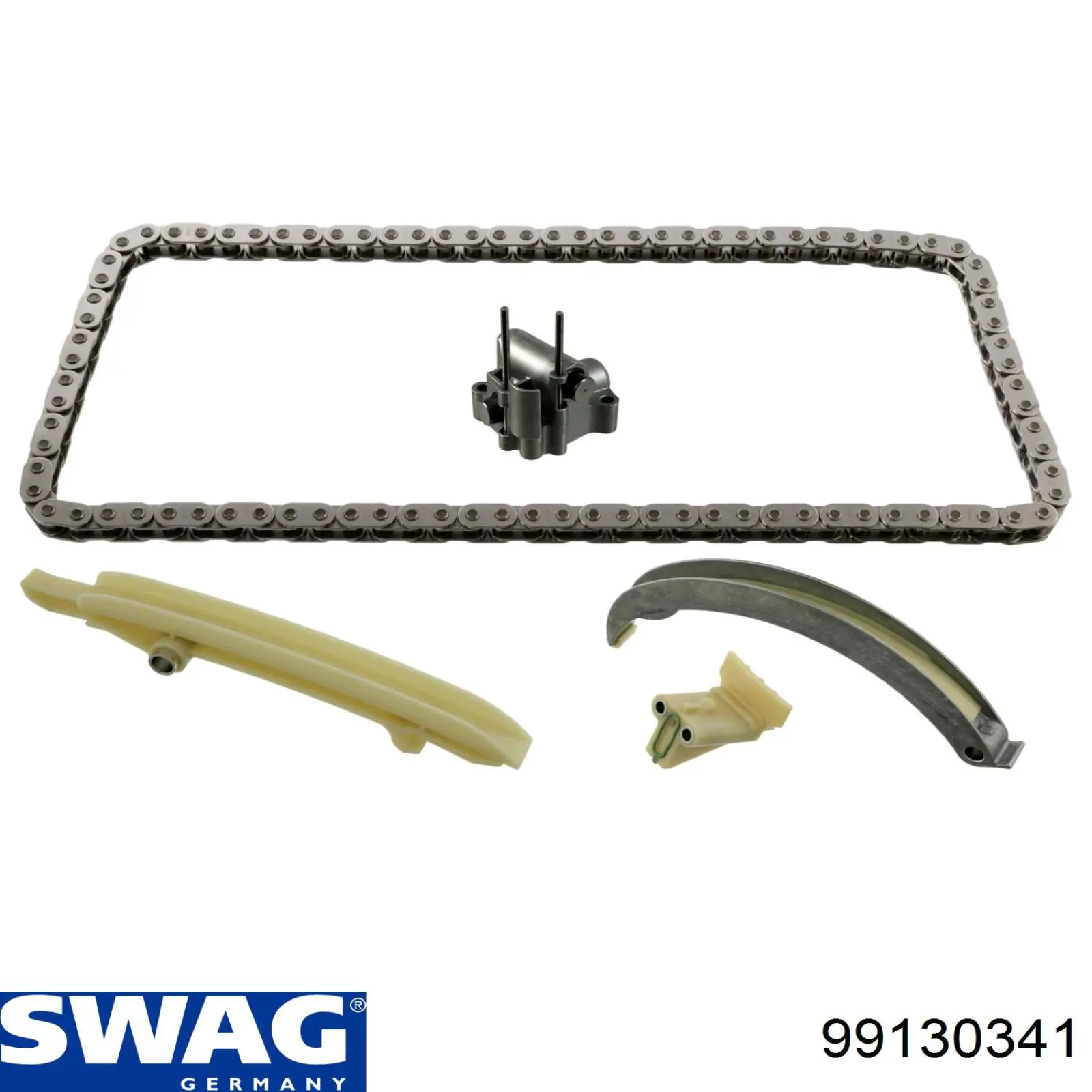 99130341 Swag Ланцюг ГРМ, комплект, верхня